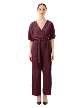 Tuta A Maniche Corte Olinda Ankle Fig 40 - Yas - FashionsVida