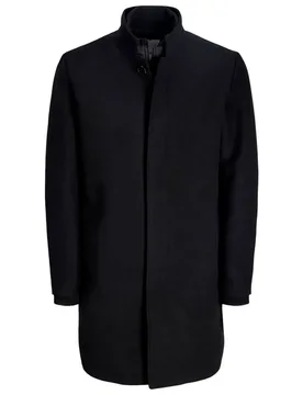 Manteau Melton Black M - Jack & jones - FashionsVida
