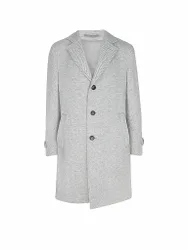 Wollmantel hellgrau 48 herren