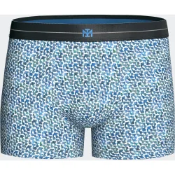 Boxer de hombre estampado geométrico en algodón