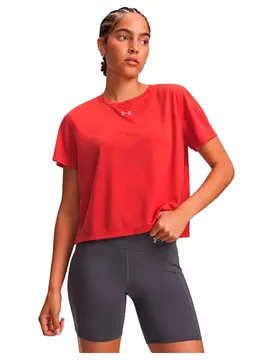 Maglietta A Maniche Corte Velociti Red / Reflective S - Under armour - FashionsVida