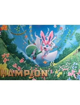 Play! Pokemon' League Cup Playmat - Gardevoir & Sylveon CHAMPION - Pokémon - FashionsVida