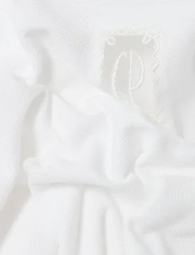 Sudadera de punto piqué de mujer manga larga con cuello redondo - CLAUDIE PIERLOT - FashionsVida