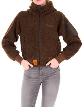 Giubbino orsetto MARRONE XS - Bombers - FashionsVida