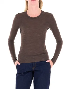 T-shirt girocollo MARRONE L - WEEKEND MAX MARA - FashionsVida