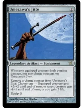 Umezawa's Jitte (foil) Betrayers of Kamigawa - Magic: The Gathering - FashionsVida