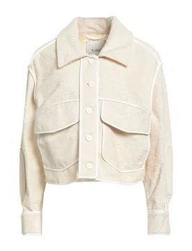 Chaqueta y cazadora Mujer Marfil 34 Mujer - T_coat - FashionsVida