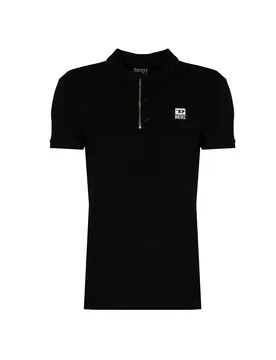 Polo Shirt T-Harry Mens Black Cotton - Size 2xl - Diesel - FashionsVida