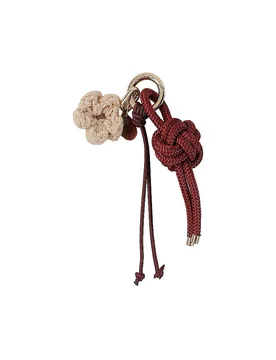 Ciondolo THE KNOT CHARM rosso scuro - Julia Skergeth - FashionsVida