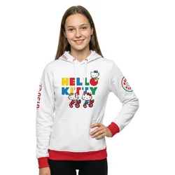 Hello Kitty Smile Hoodie White M Women