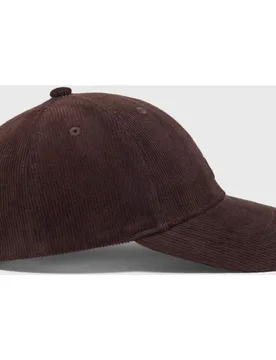 Gorra de mujer de pana de algodón con visera curva - Maje - FashionsVida