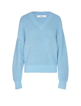 Pullover SLWSELMA hellblau S damen - SELECTED FEMME - FashionsVida