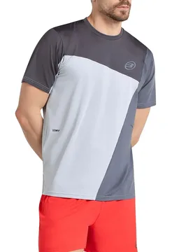 Merio Short Sleeve T-shirt Asphalt XL - Bullpadel - FashionsVida