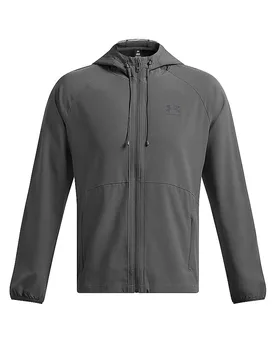 Giacca da uomo UA Windbreaker Stretch grigio XL - Under armour - FashionsVida
