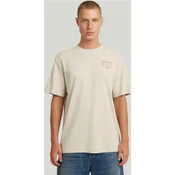 Camiseta de hombre de manga corta y corte recto