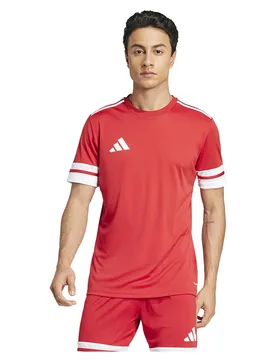 T-shirt à Manches Courtes Squadra 25 Team Power Red 2 / White 2XL - Adidas - FashionsVida
