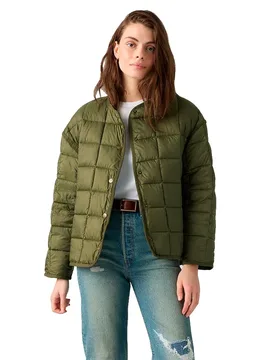 Giacca Imbottita Poppy Olive Night XS - Levi´s ® - FashionsVida