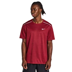 Miler Men T-Shirts - Red - Size S - Poly Woven - Red - Size: Small