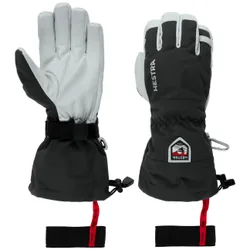 Heli Ski 5-Finger Gloves by - black - Female - Size: 8 HS