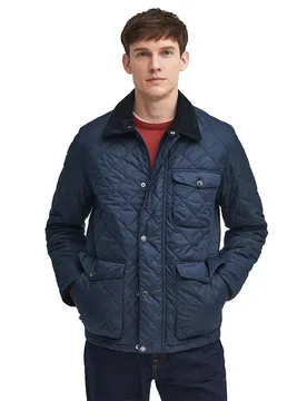 Giacca Imbottita Hornby Navy M - Barbour - FashionsVida