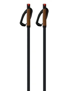 Bâtons Storm 6 Mag Dark Black 140 cm Homme - One Way - FashionsVida