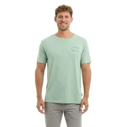 Premium Tri-blend Circled Heather Short Sleeve T-shirt Heather Sage L Men