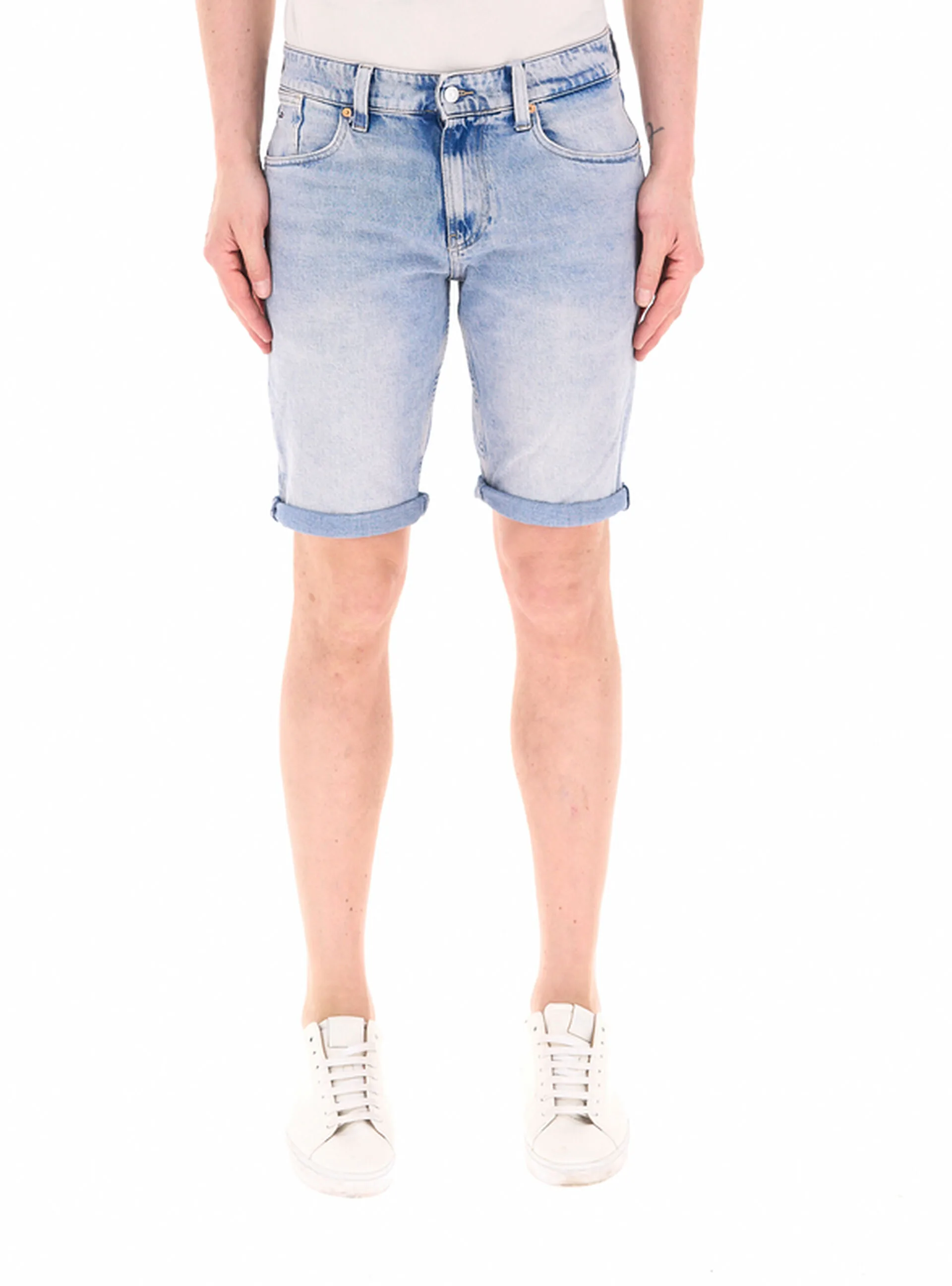 Bermuda in jeans AZZURRO CHIARO 33 - Tommy hilfiger - FashionsVida