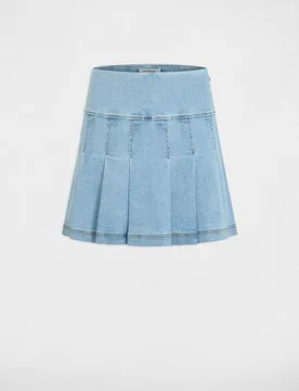 Morgan - Falda corta plisada - Morgan - FashionsVida