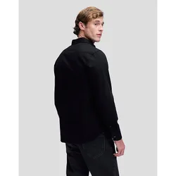 Western Regular Lightweight Shirt Black Größe S male