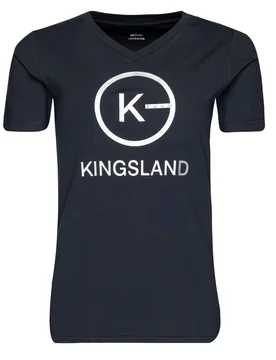 Damen Shirt KLhelena, navy L - Kingsland - FashionsVida