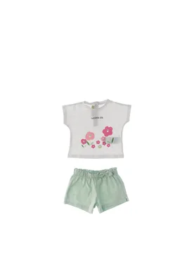 Chicco Completo 2 pz PANNA 072/9M - Chicco - FashionsVida
