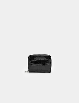 Rechteckige Geldbörse Schwarz OS - Stradivarius - FashionsVida