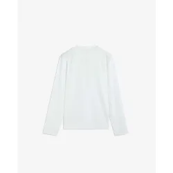 Camiseta de manga larga de hombre boxy fit con cuello panadero