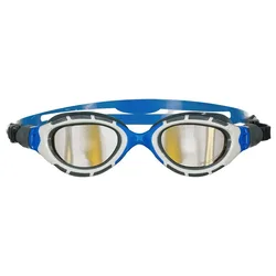 Predator Flex Ultra Polarized Swimming Goggles Blue Grey Small Men,Women