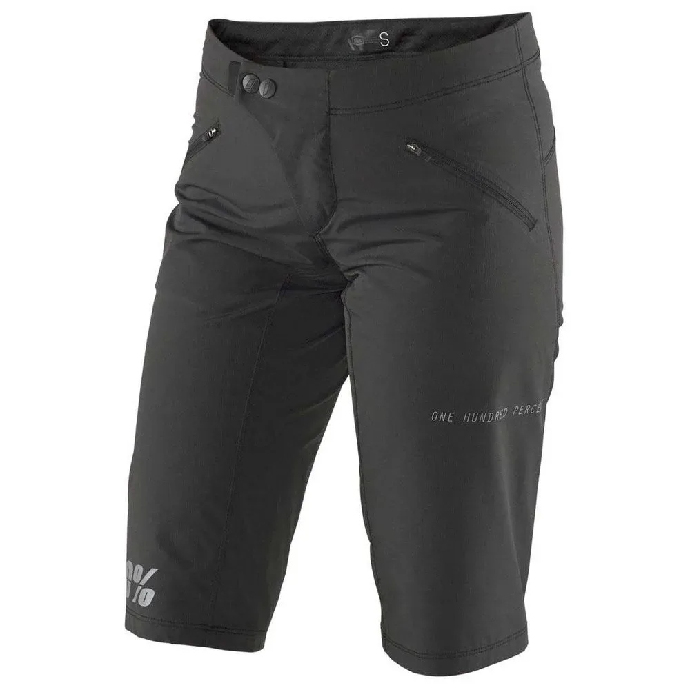 Pantaloni Corti Ridecamp Black - 100percent - FashionsVida
