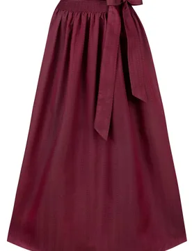 Dirndlschürze Annika (bordeaux, Gr. 4 (52-56)) von für Damen, Dirndlschürzen, 75% Polyester, 25% Baumwolle - Stockerpoint - FashionsVida