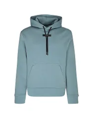 Felpa c cappuccio - Hoodie FOCUS TECH azzurro XL