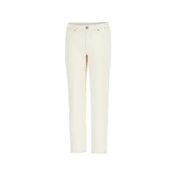 Pantalon coupe droite en coton mélangé