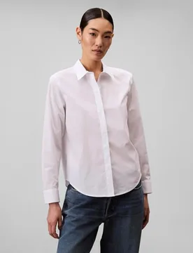 Camisa popelín de mujer - Calvin Klein - FashionsVida