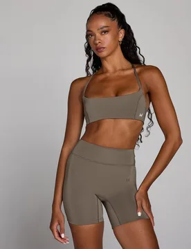 Sujetador deportivo de espalda abierta Training para mujer de MP - Espresso - XS - MyProtein - FashionsVida