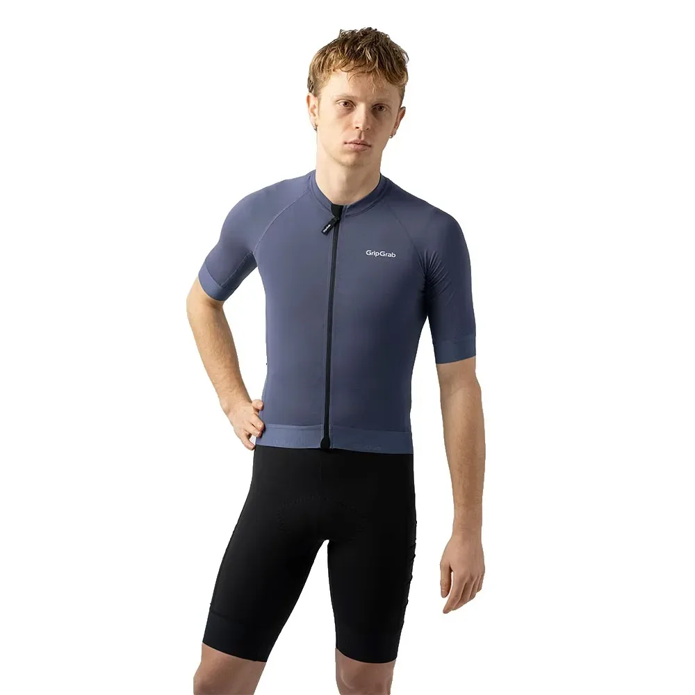 Maglia A Maniche Corte Pacr Navy Blue - GripGrab - FashionsVida
