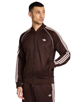 Superstar Uomo - Top da pista Marrone - Taglia XS XS - Adidas - FashionsVida