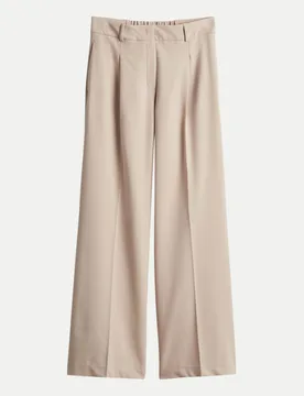 Wide-Fit Pants Catsby Soft Beige 42 - someday - FashionsVida