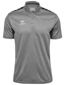 Polo à Manches Courtes Authentic Functional Grey Melange M - Hummel - FashionsVida