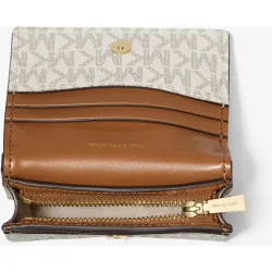 Cartera de mujer hamilton moderne pequeña con logotipo