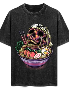 Death by Ramen T-Shirt - Aliexpress - FashionsVida