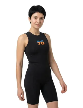 Costume Da Bagno Senza Maniche Pz2tx Black S - Blue Seventy - FashionsVida