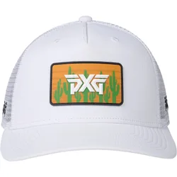 Cap Scottsdale Trucker Patch, weiss/orange one_size_fits_all