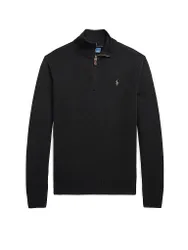 Pullover Troyer Regular Fit nero S