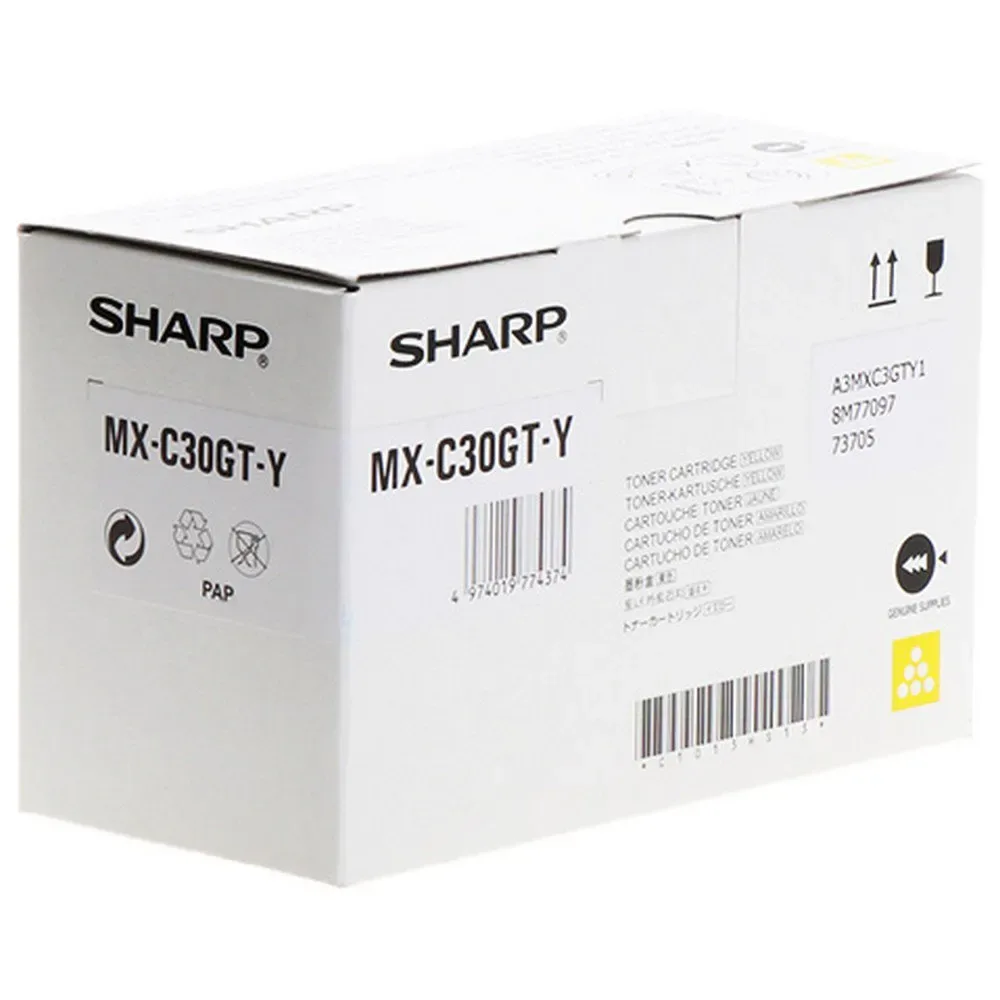 Toner Mxc30gty Yellow One Size unisex - Sharp - FashionsVida